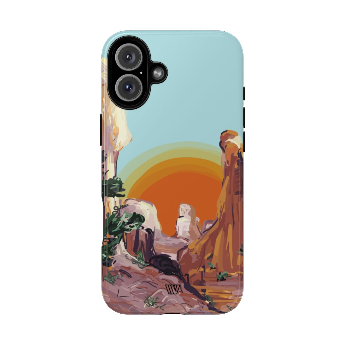 Tough Phone Case 8ft Drop Tested DESERT SUNRISE TROVVVE X EARTH FORMATIONS