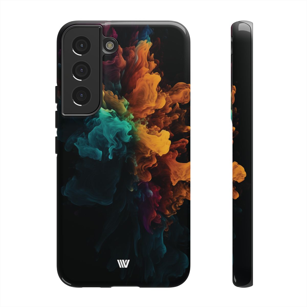 Tough Phone Case Dual-Layer Protection Color Burst