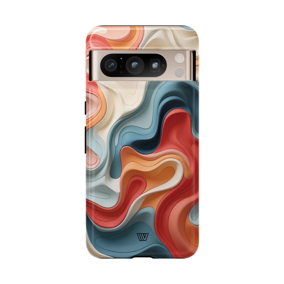 3D Colorful Clay Tough Phone Case