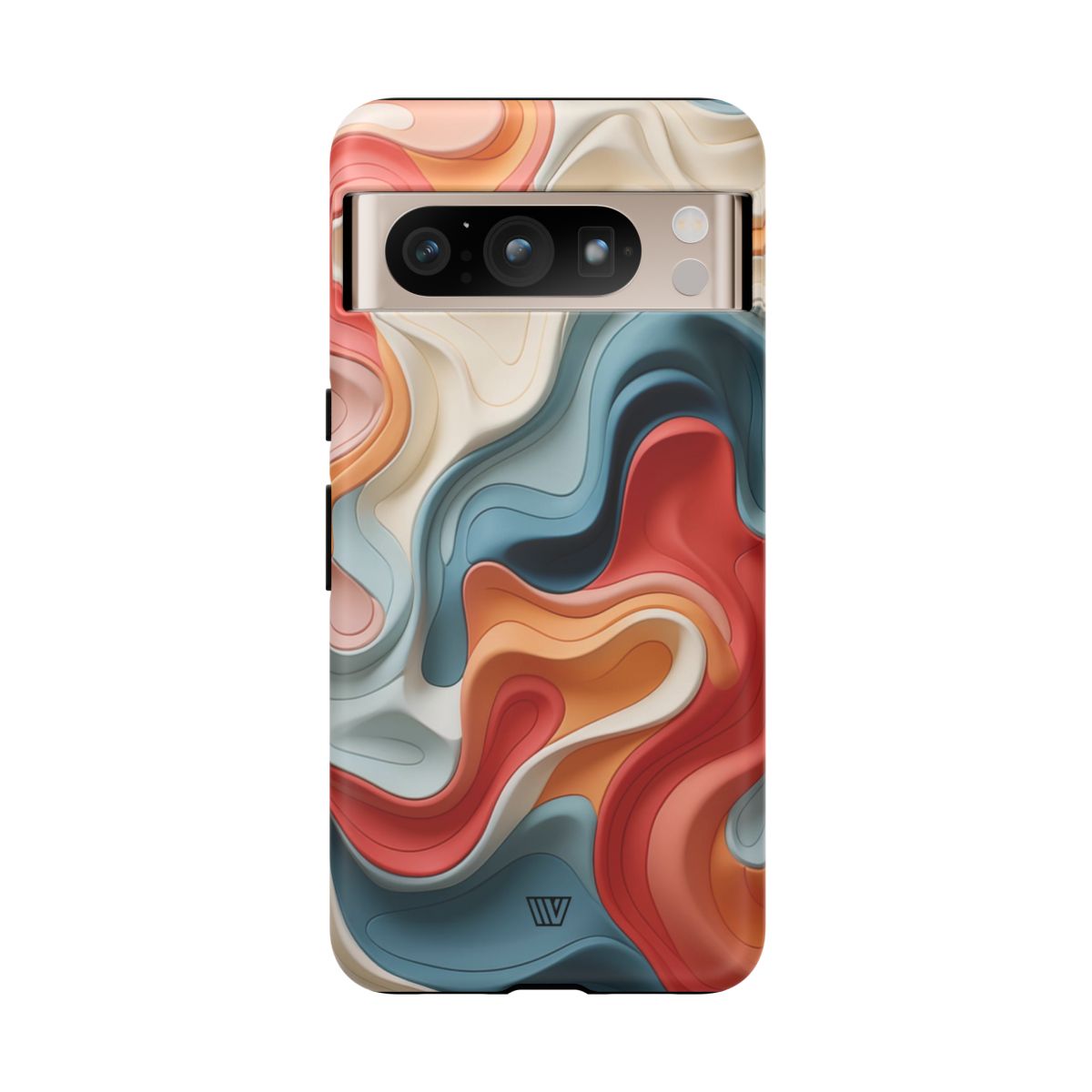 3D Colorful Clay Tough Phone Case