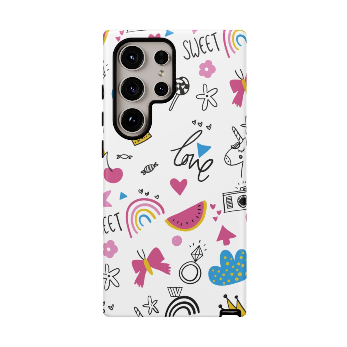 Tough Impact Resistant Phone Case SWEET LOVE