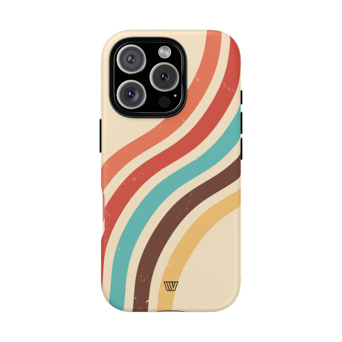 Vintage Stripe Tough Durable Phone Case