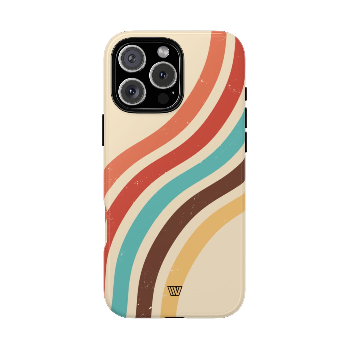 Vintage Stripe Tough Durable Phone Case