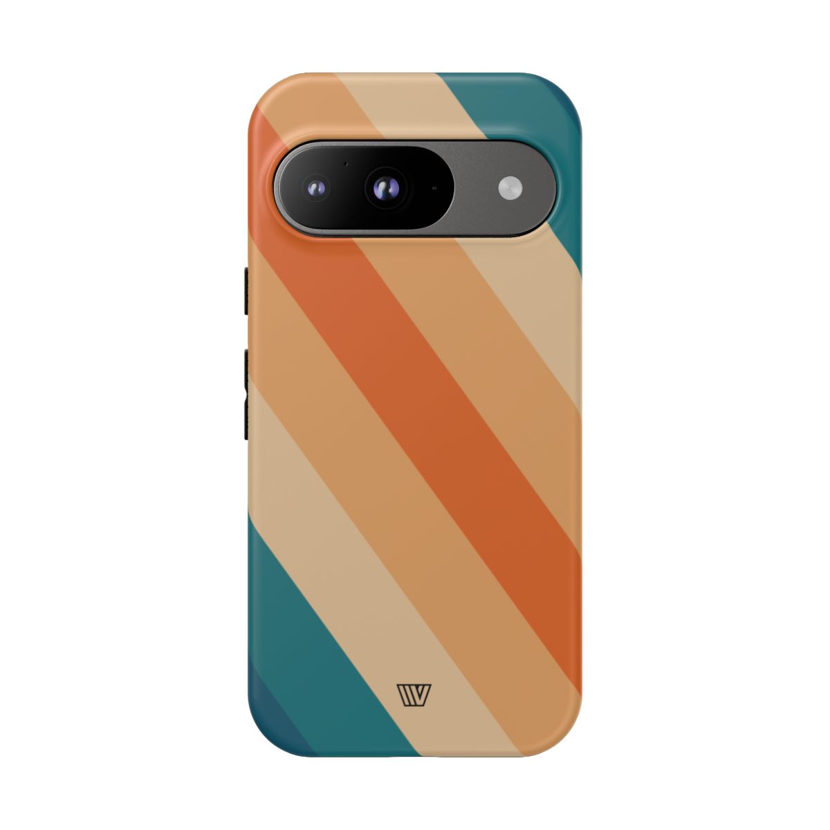 Retro Stripe Tough Phone Case 70s Style
