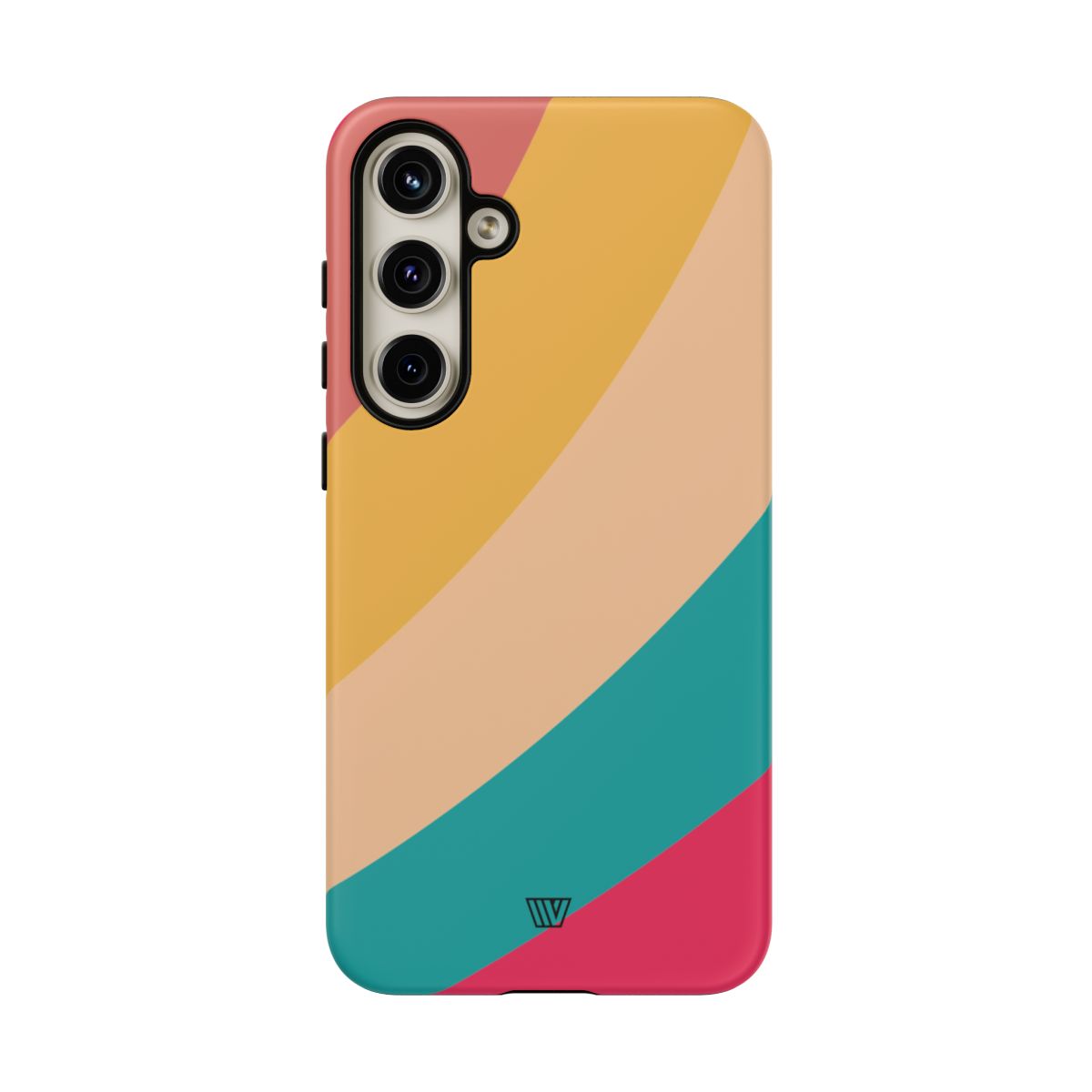 Rainbow Tough Phone Case Durable Impact-Resistant Shell SUMMER BY THE SEA