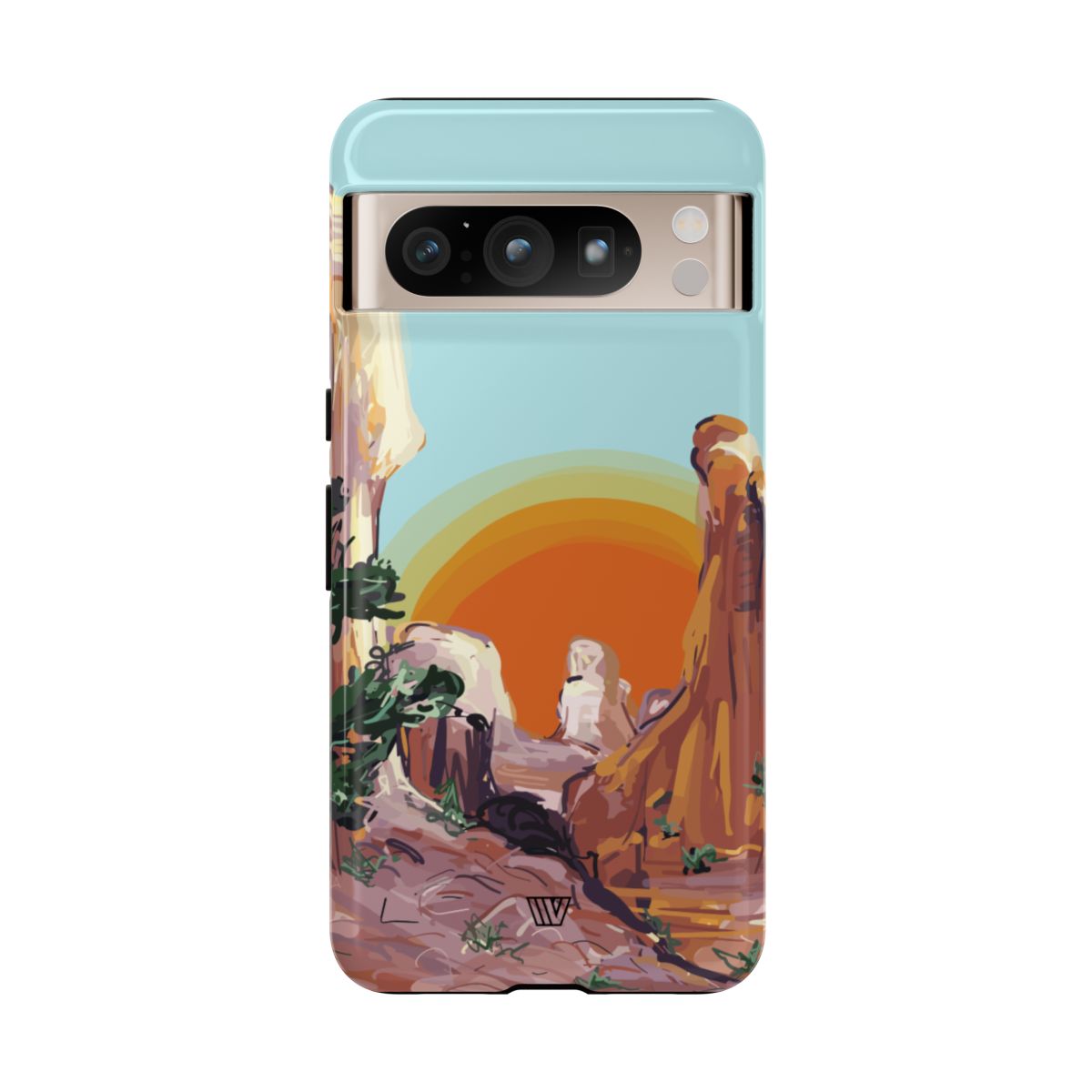 Tough Phone Case 8ft Drop Tested DESERT SUNRISE TROVVVE X EARTH FORMATIONS