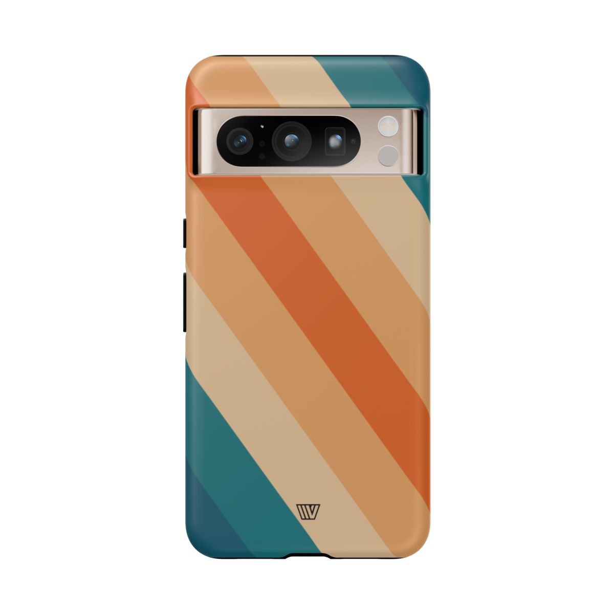 Retro Stripe Tough Phone Case 70s Style