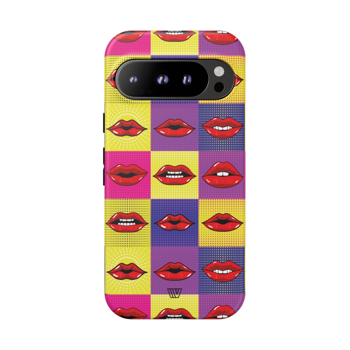 Tough Phone Case Dual-layer Protection POP ART LIPS