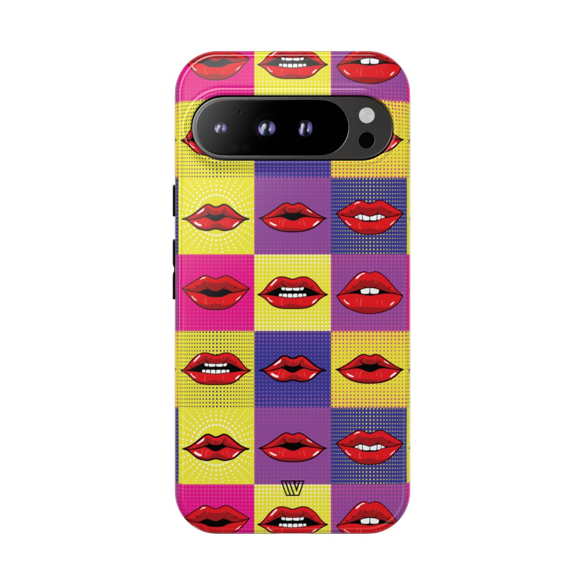 Tough Phone Case Dual-layer Protection POP ART LIPS