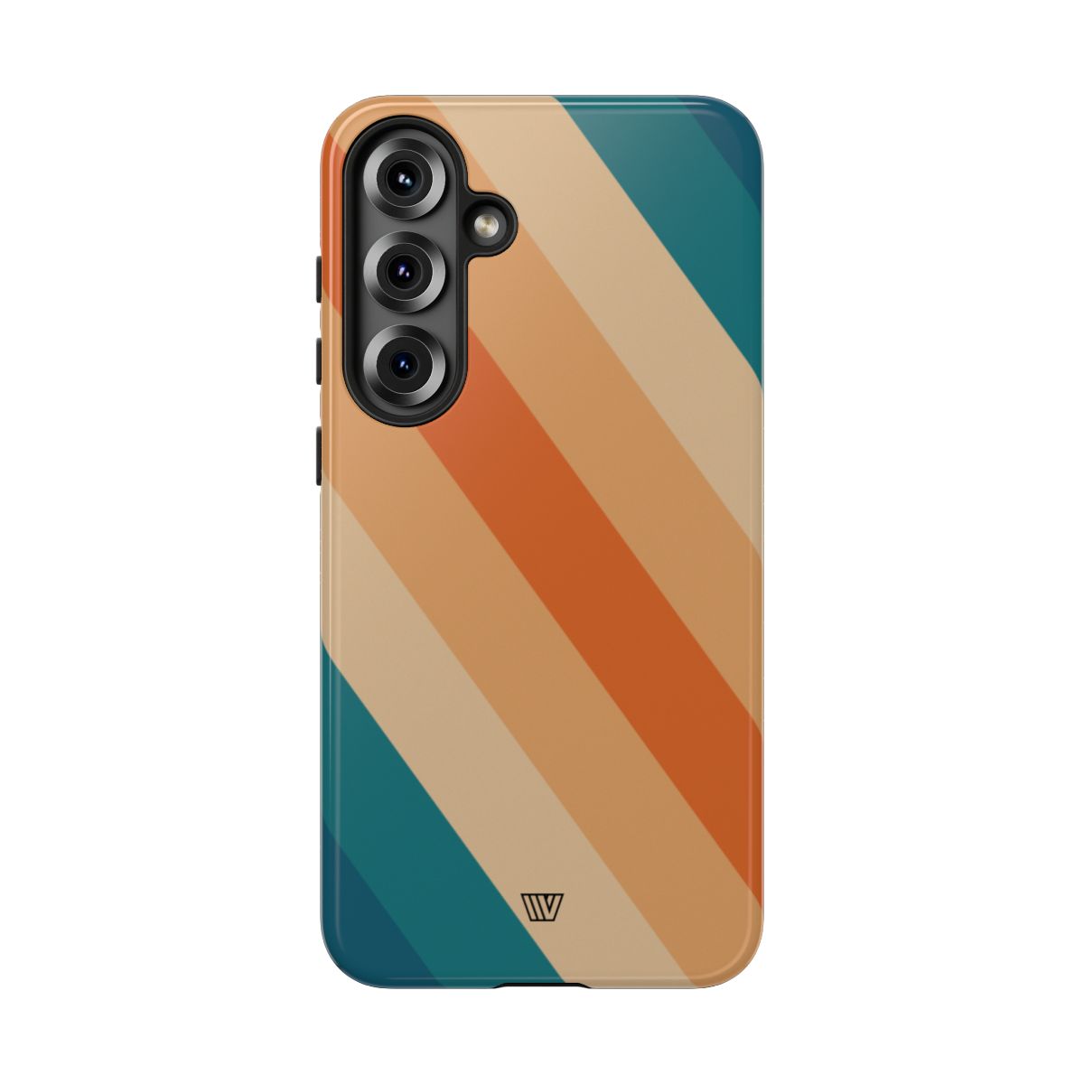 Retro Stripe Tough Phone Case 70s Style