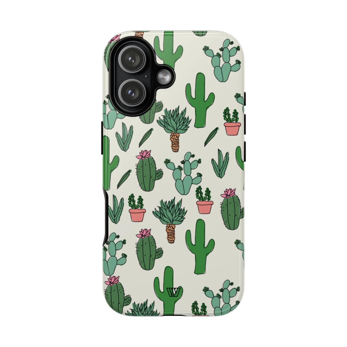 Tough Impact-Resistant Phone Case CACTUS DOODLES