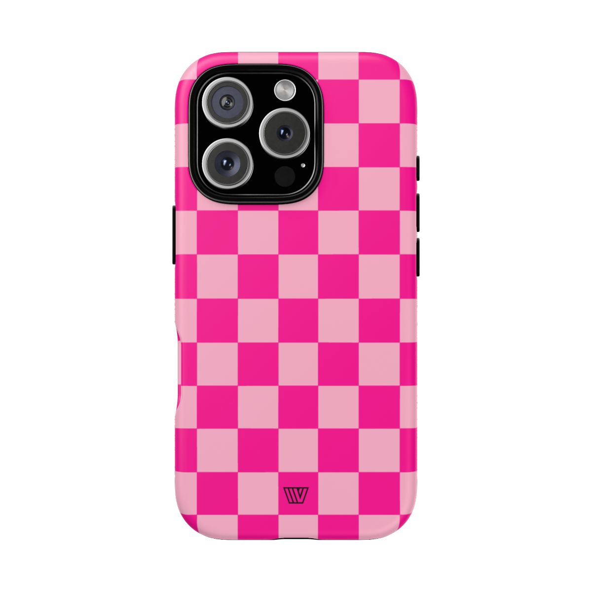 Hot Pink Checkerboard Tough Phone Case Trovvve