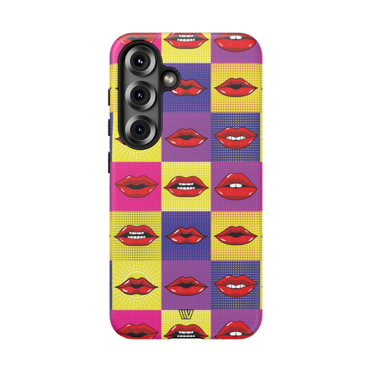 Tough Phone Case Dual-layer Protection POP ART LIPS