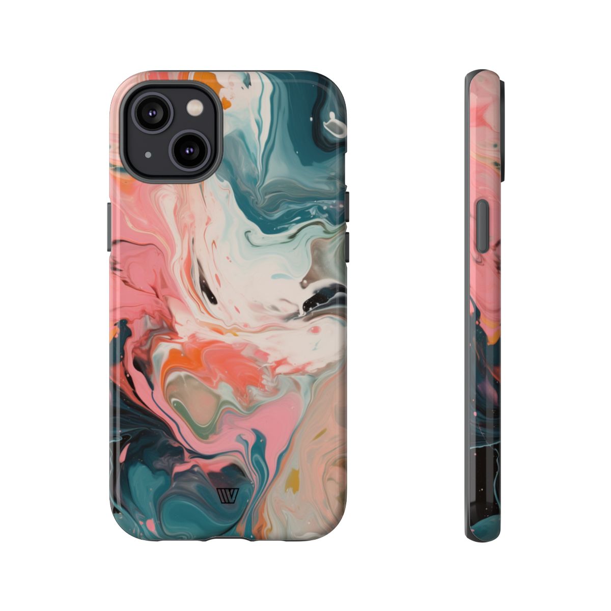 Pastel Paint Swirl Tough Phone Case