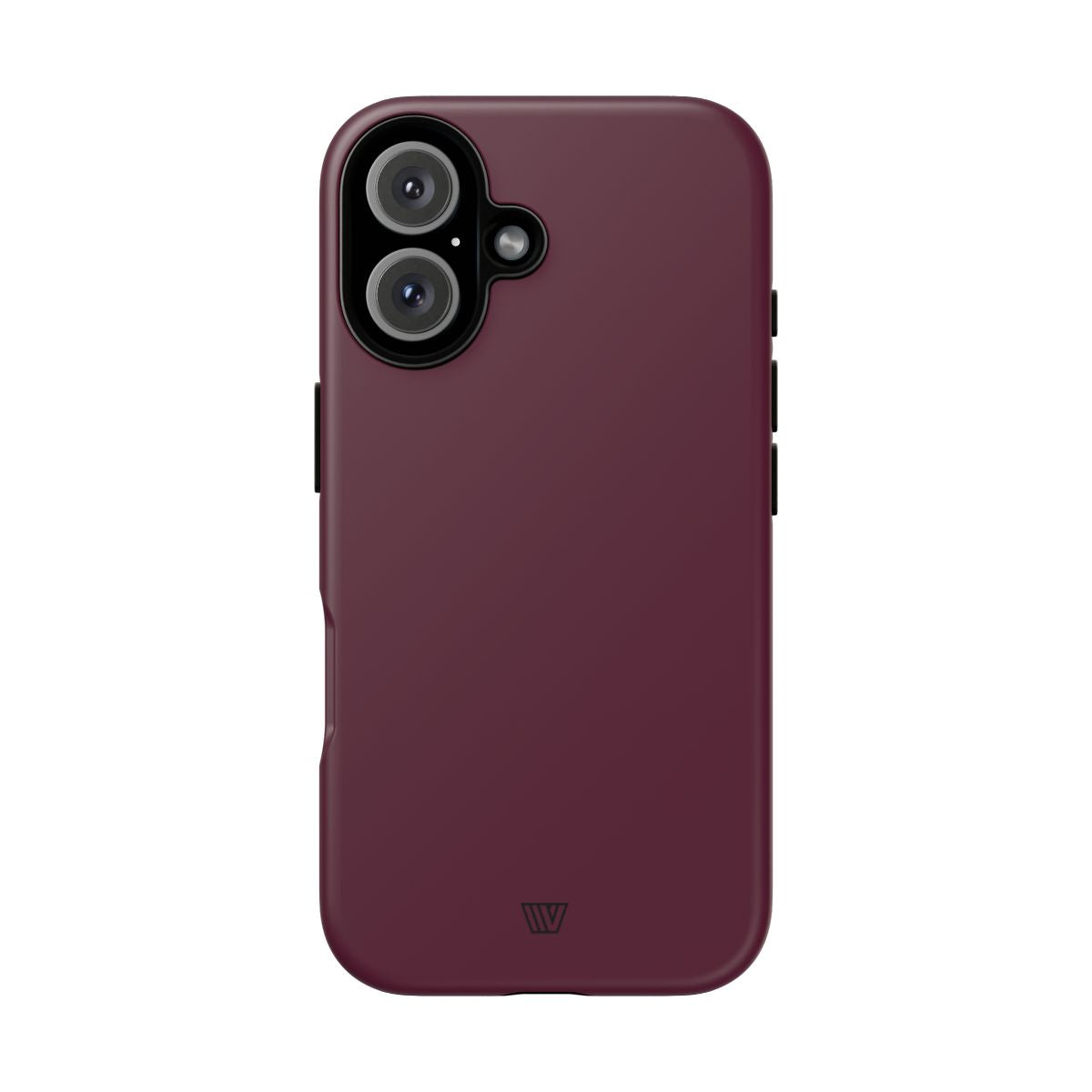 Tough Phone Case Wine Berry Protective Dual-Layer Polycarbonate Shell