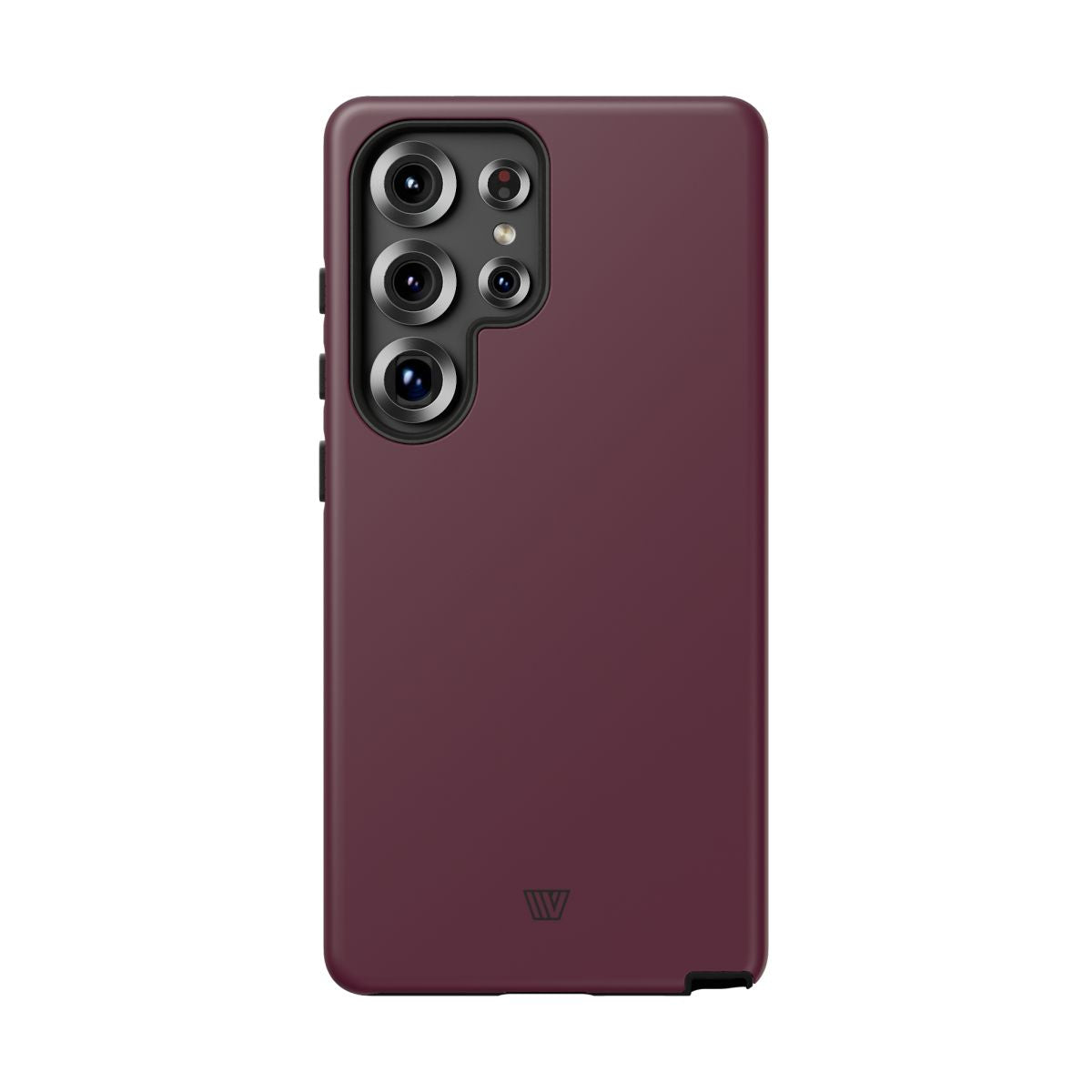 Tough Phone Case Wine Berry Protective Dual-Layer Polycarbonate Shell