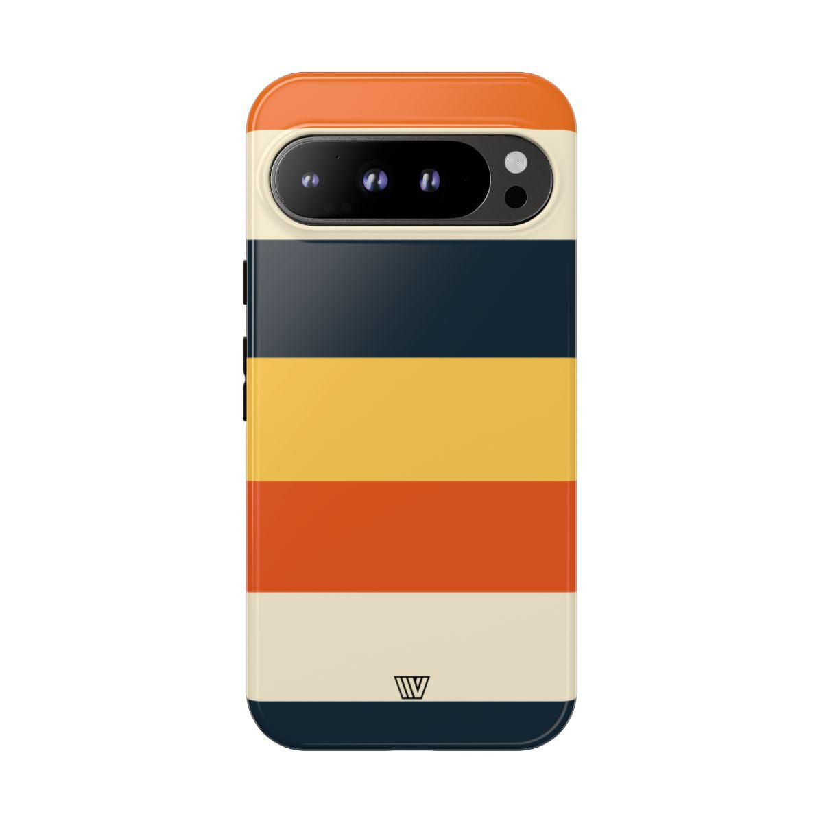 Beach Sunset Stripes Tough Phone Case