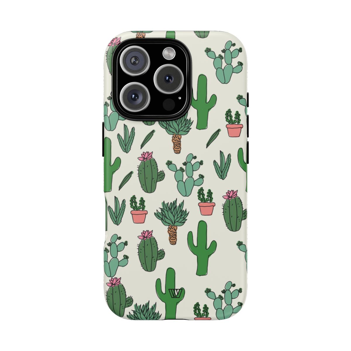 Tough Impact-Resistant Phone Case CACTUS DOODLES
