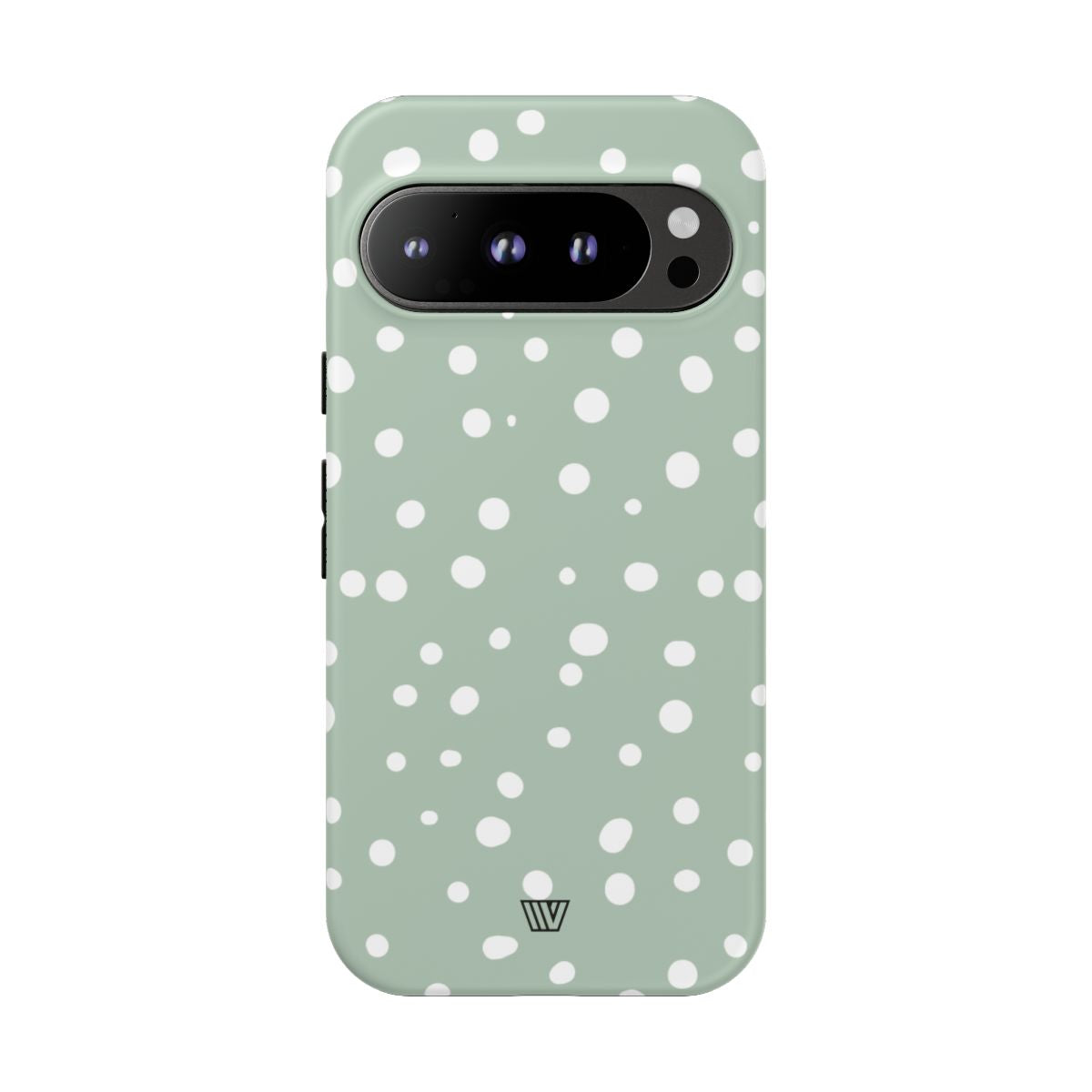 Pastel Green Dots Tough Phone Case
