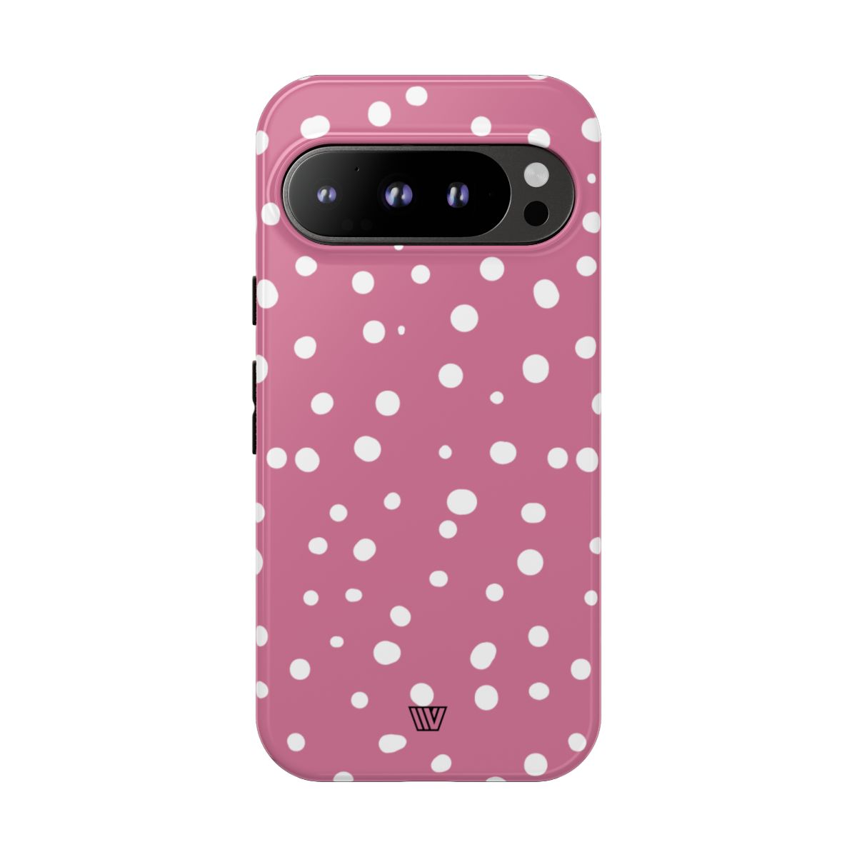 Blush Red Dots Tough Phone Case
