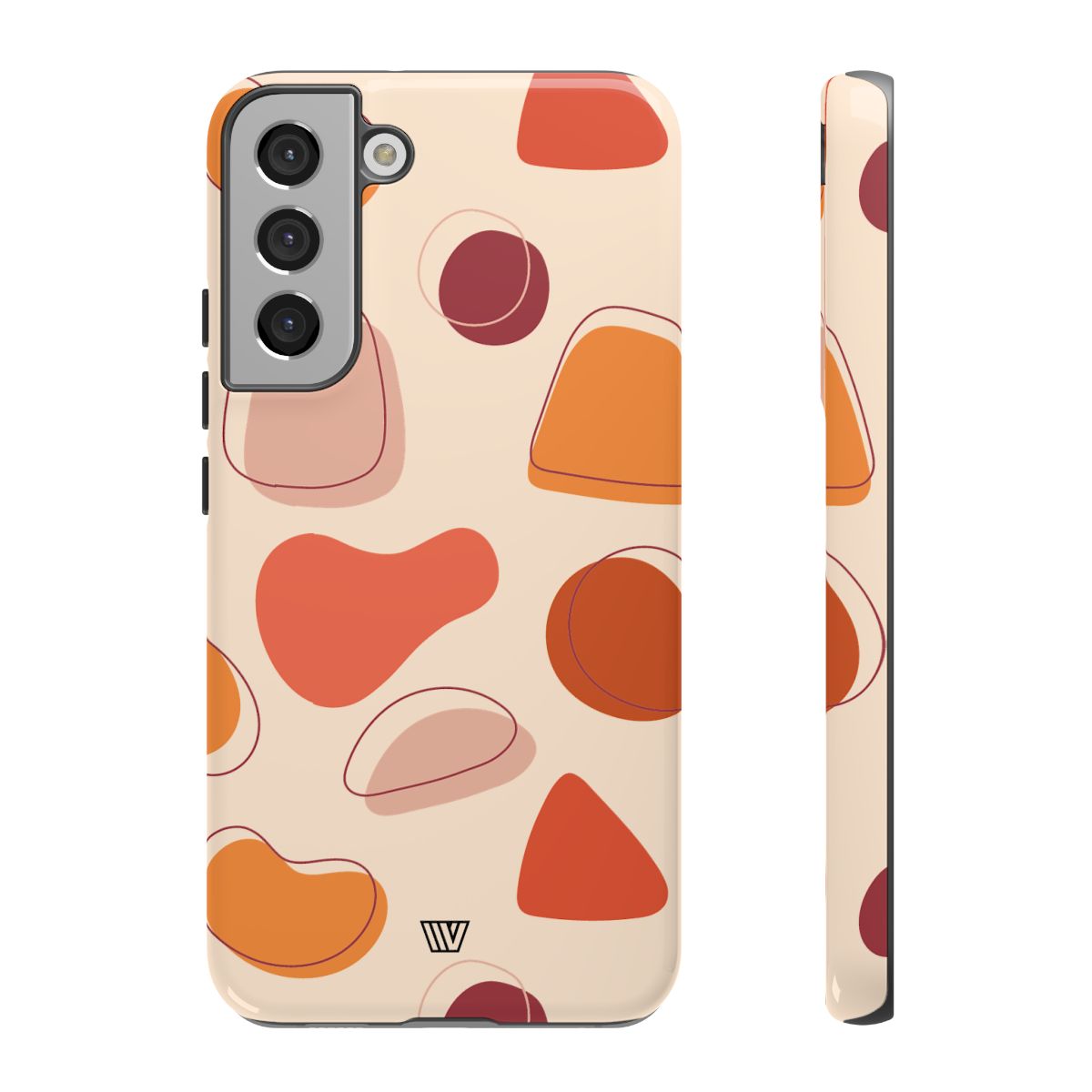 Tough Impact-Resistant Phone Case with Dual Layer WARM SHAPES