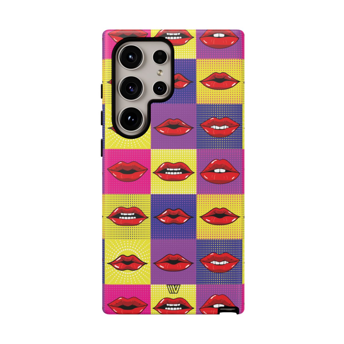 Tough Phone Case Dual-layer Protection POP ART LIPS