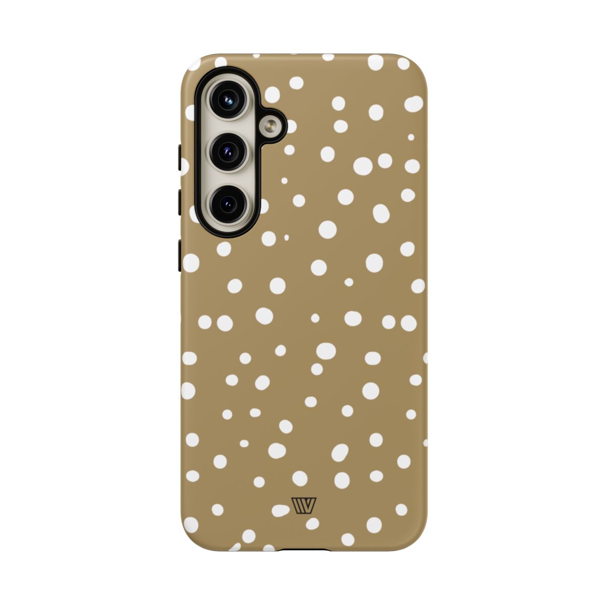 Dark Beige Dots Tough Phone Case