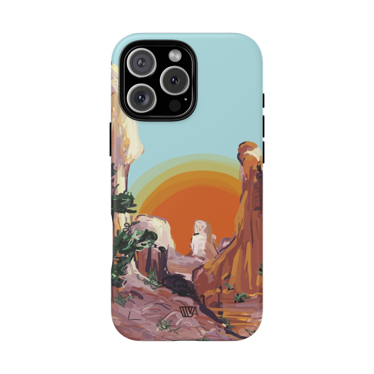 Tough Phone Case 8ft Drop Tested DESERT SUNRISE TROVVVE X EARTH FORMATIONS