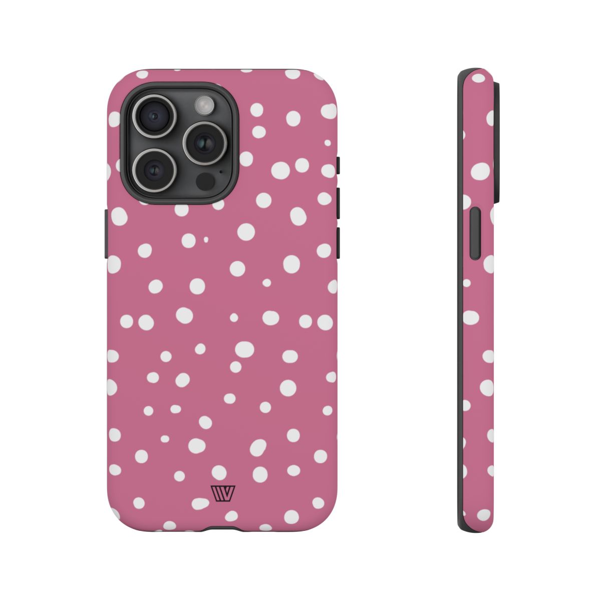 Blush Red Dots Tough Phone Case