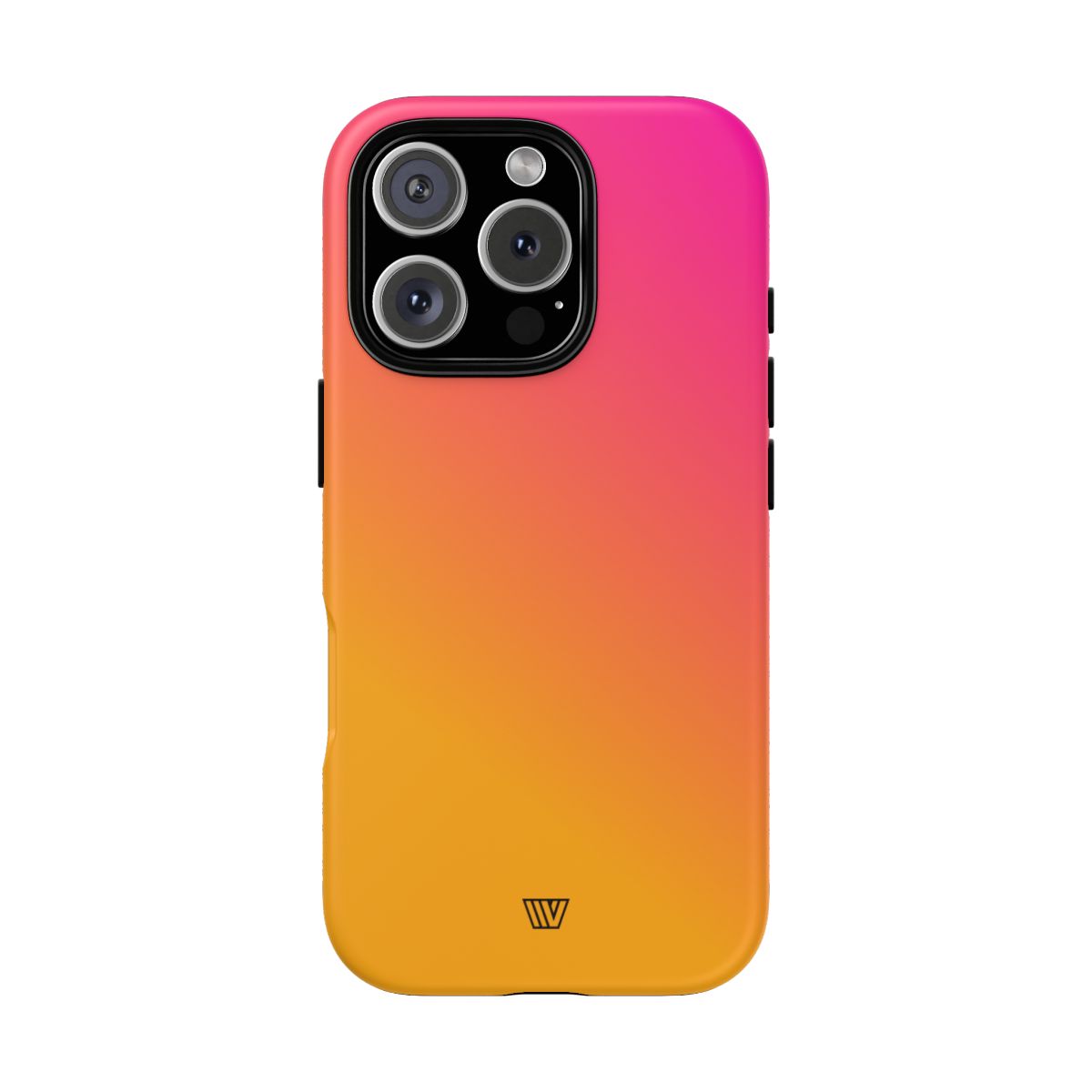 Hot Pink Orange Tough Phone Case