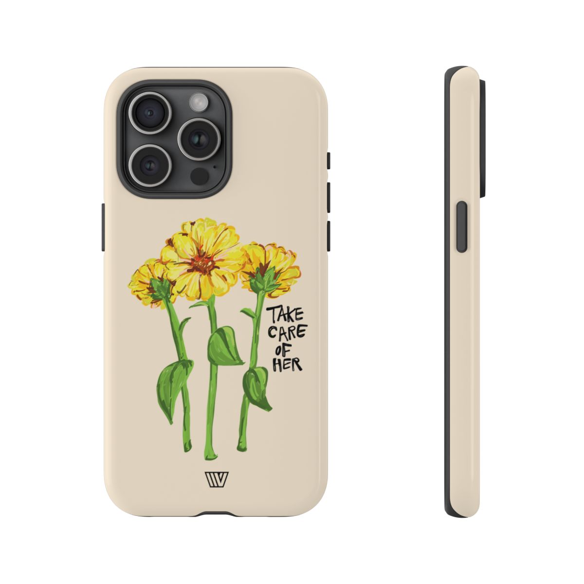Tough Impact-Resistant Phone Case TAKE CARE OF HER