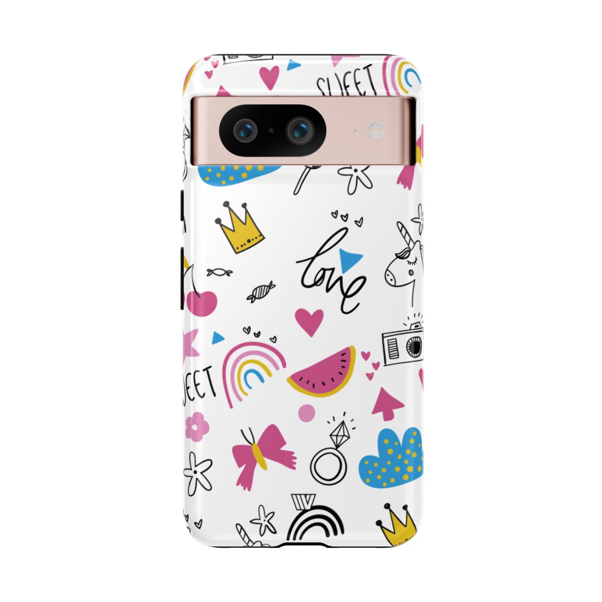 Tough Impact Resistant Phone Case SWEET LOVE