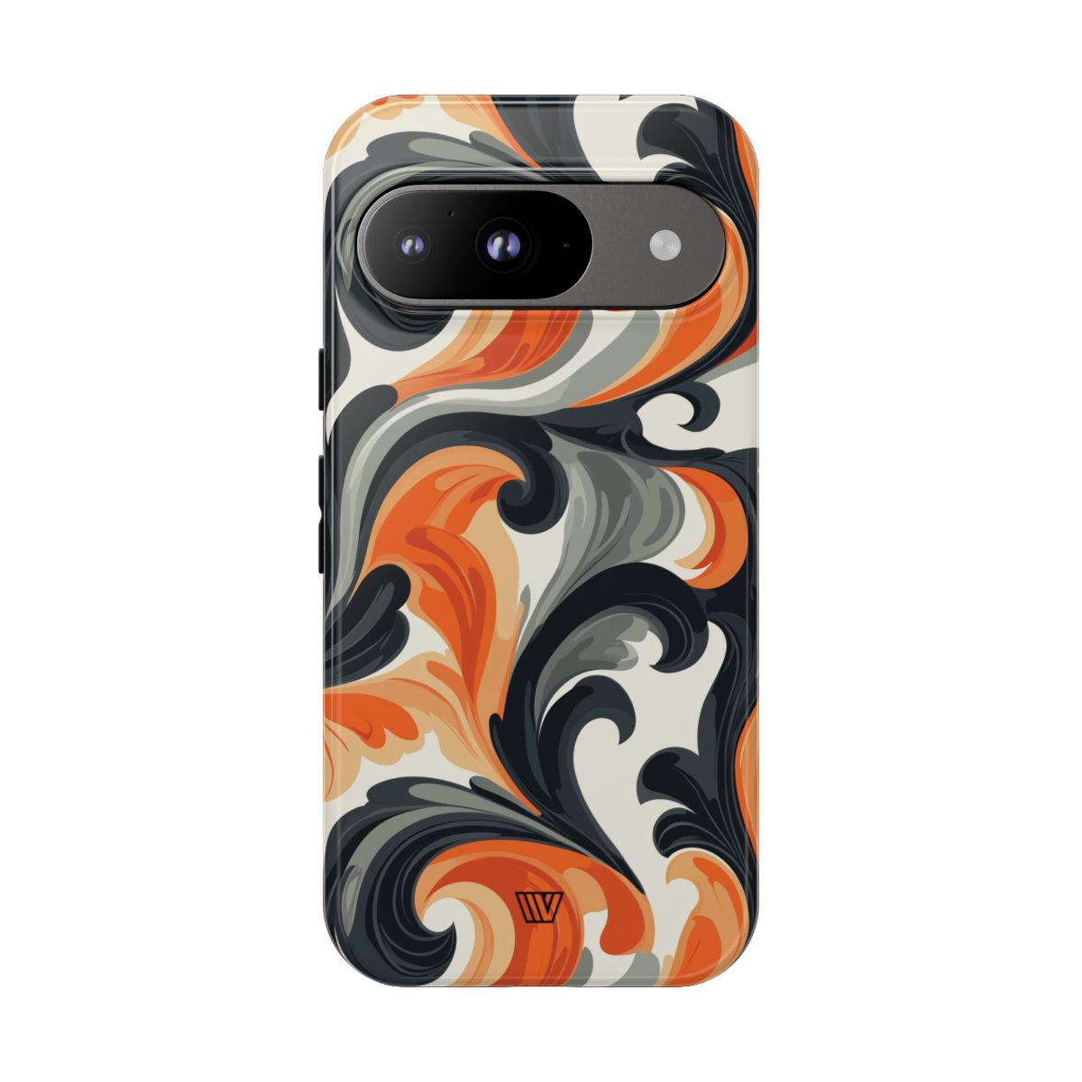 Tough Phone Case Baroque Swirl Polycarbonate Shell Trovvve