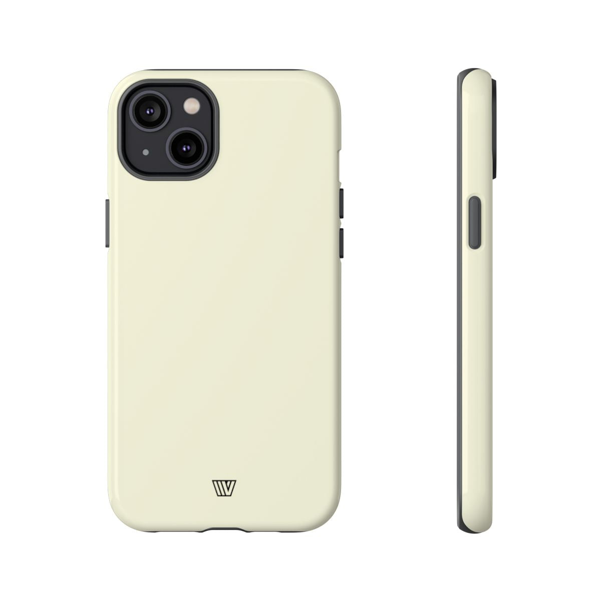 Tough Ivory Phone Case Dual Layer Impact-Resistant Trovvve