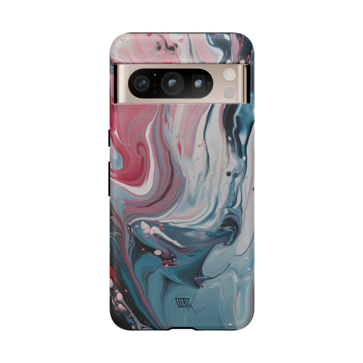 Blue Pastel Swirl Tough Phone Case