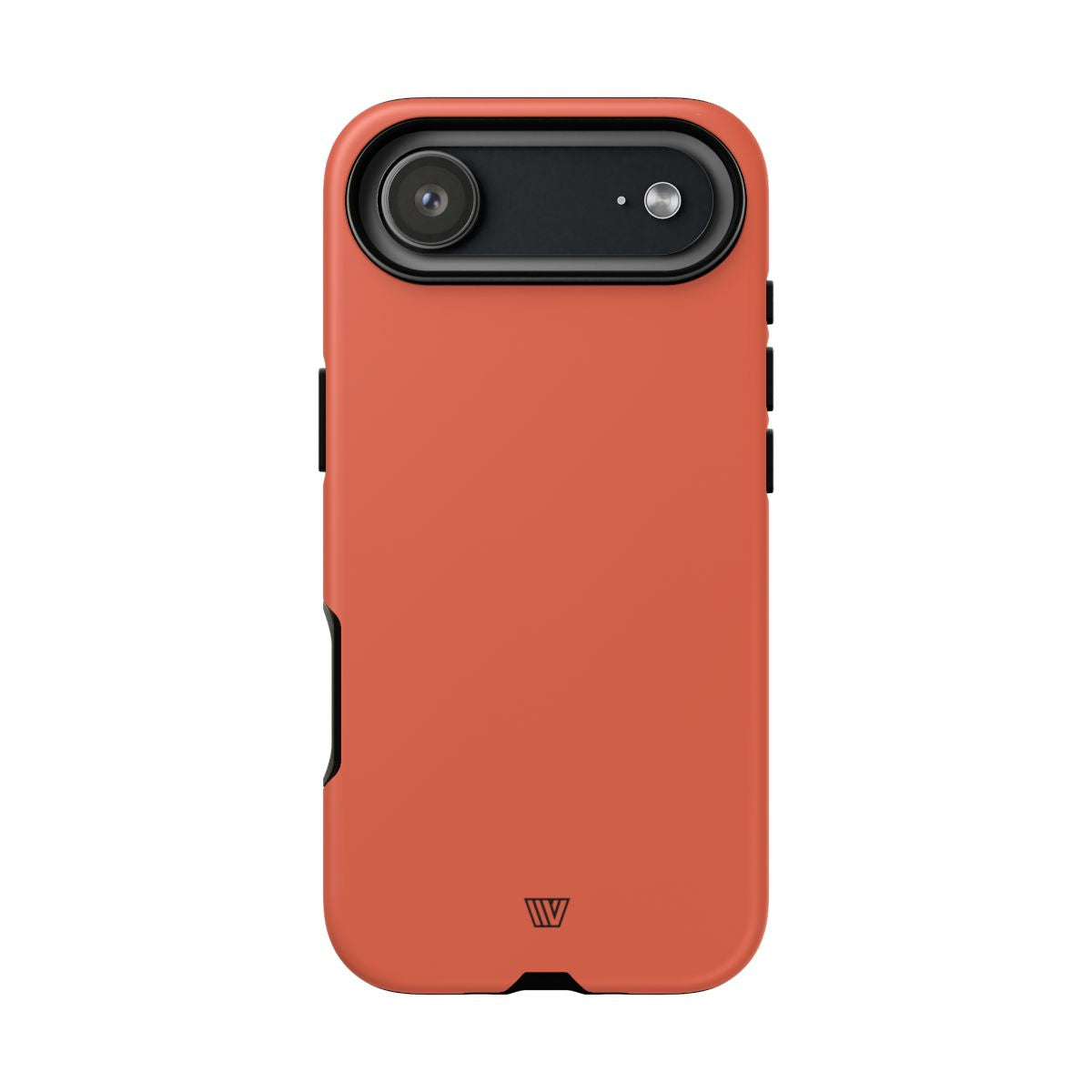 Burnt Sienna Tough Phone Case Dual-Layer Protection