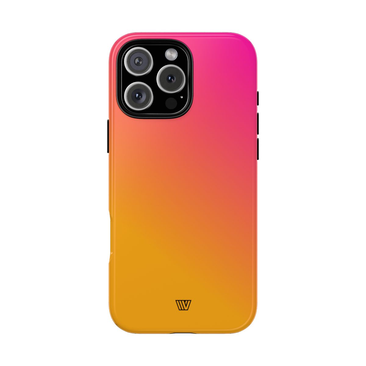 Hot Pink Orange Tough Phone Case