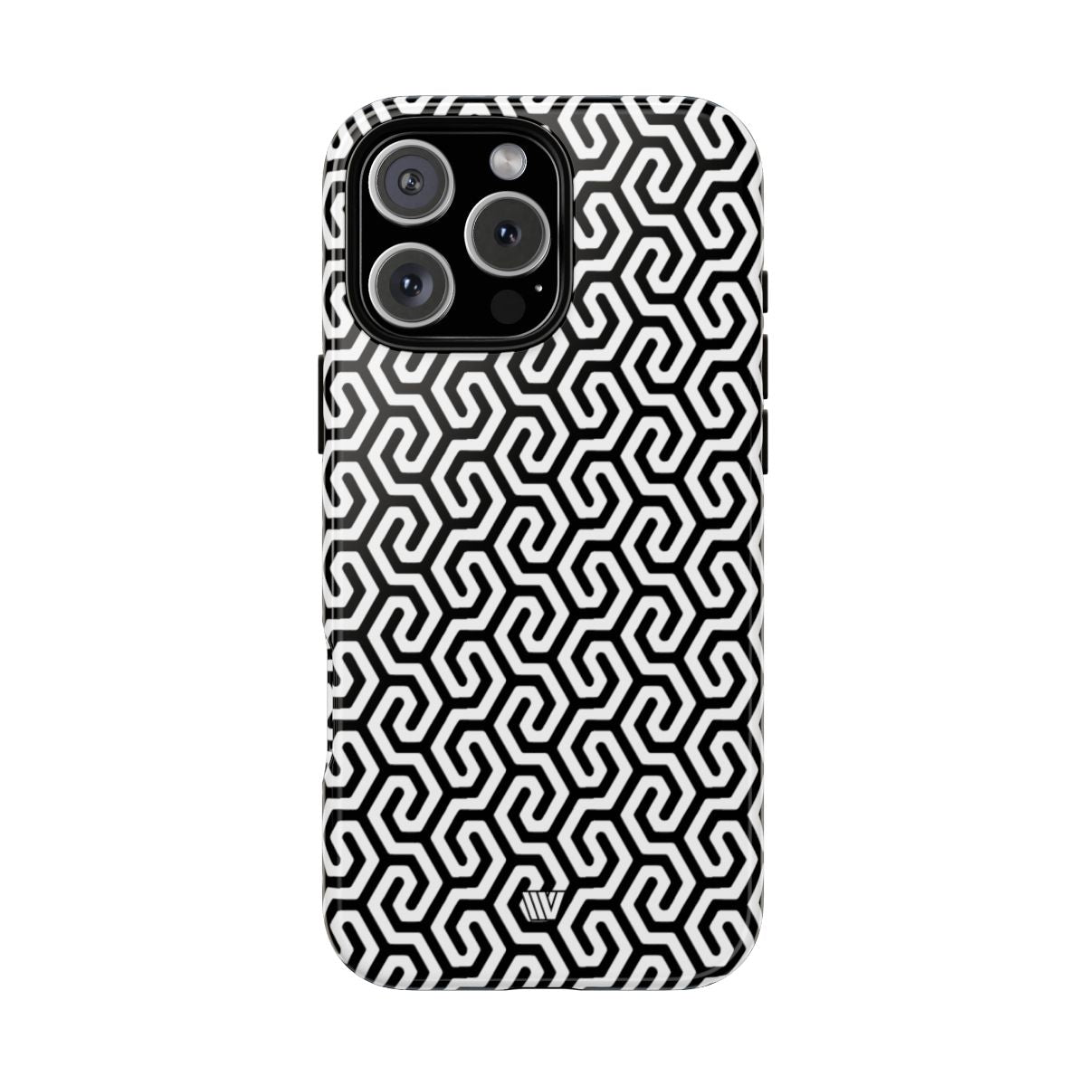 Tough Phone Case Dual-layer Protection TWISTED GRID