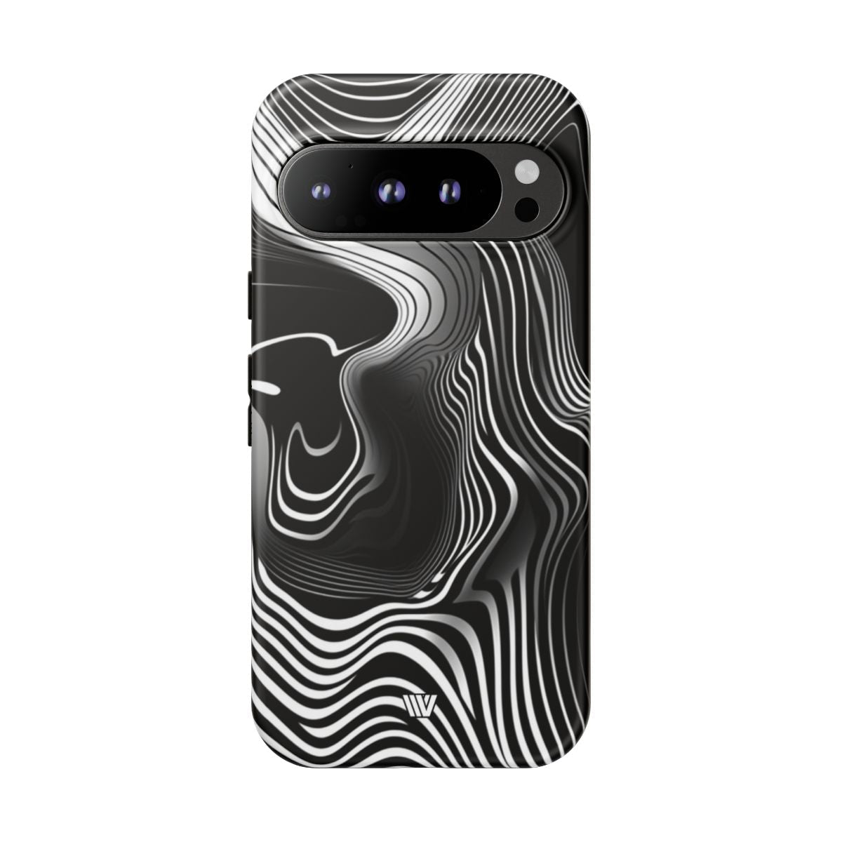 Abstract Zebra Stripes Tough Phone Case