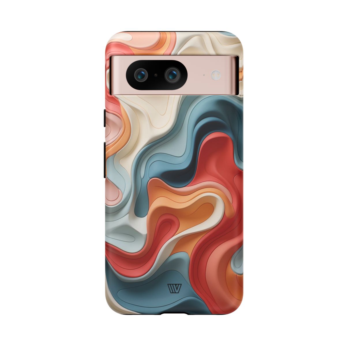 3D Colorful Clay Tough Phone Case