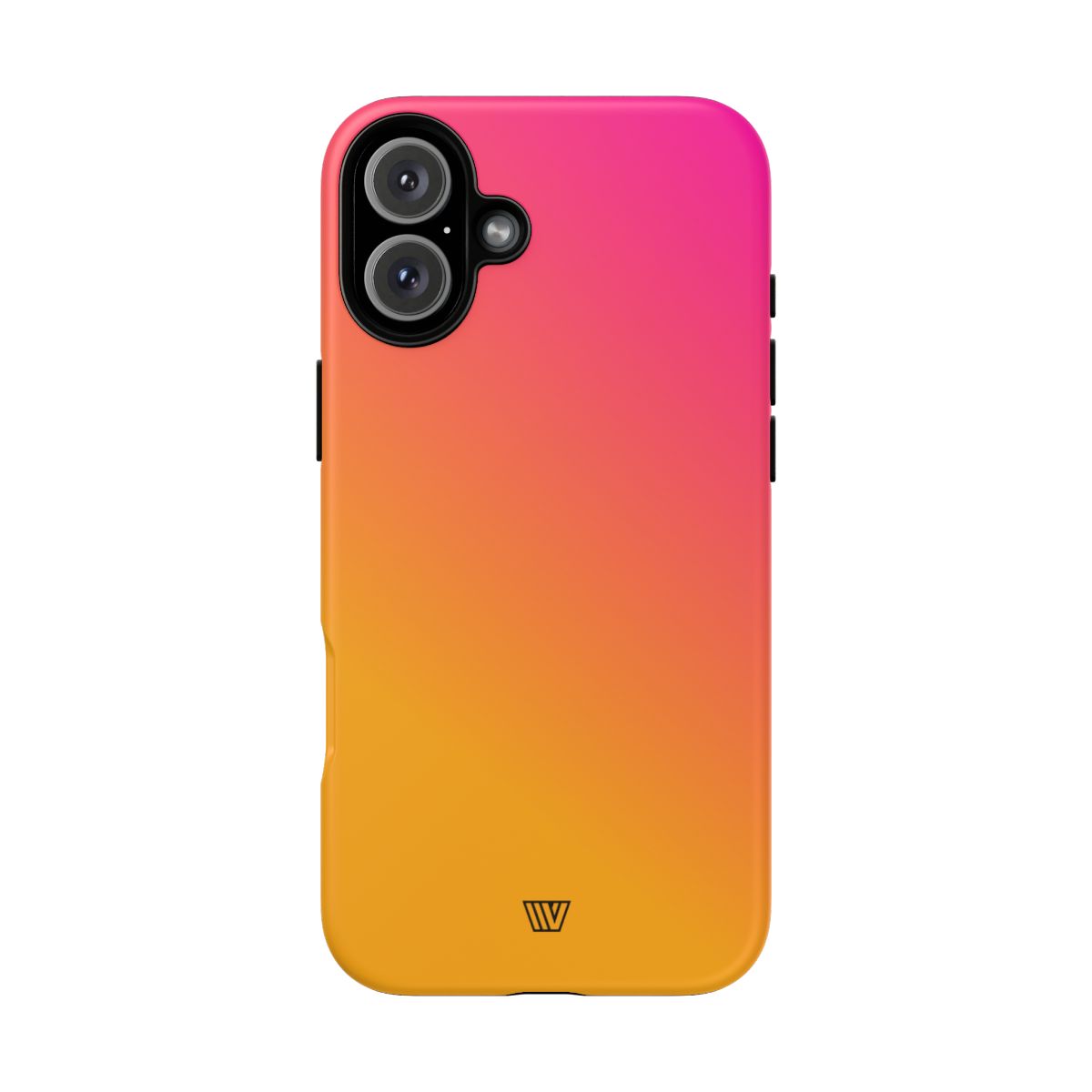 Hot Pink Orange Tough Phone Case