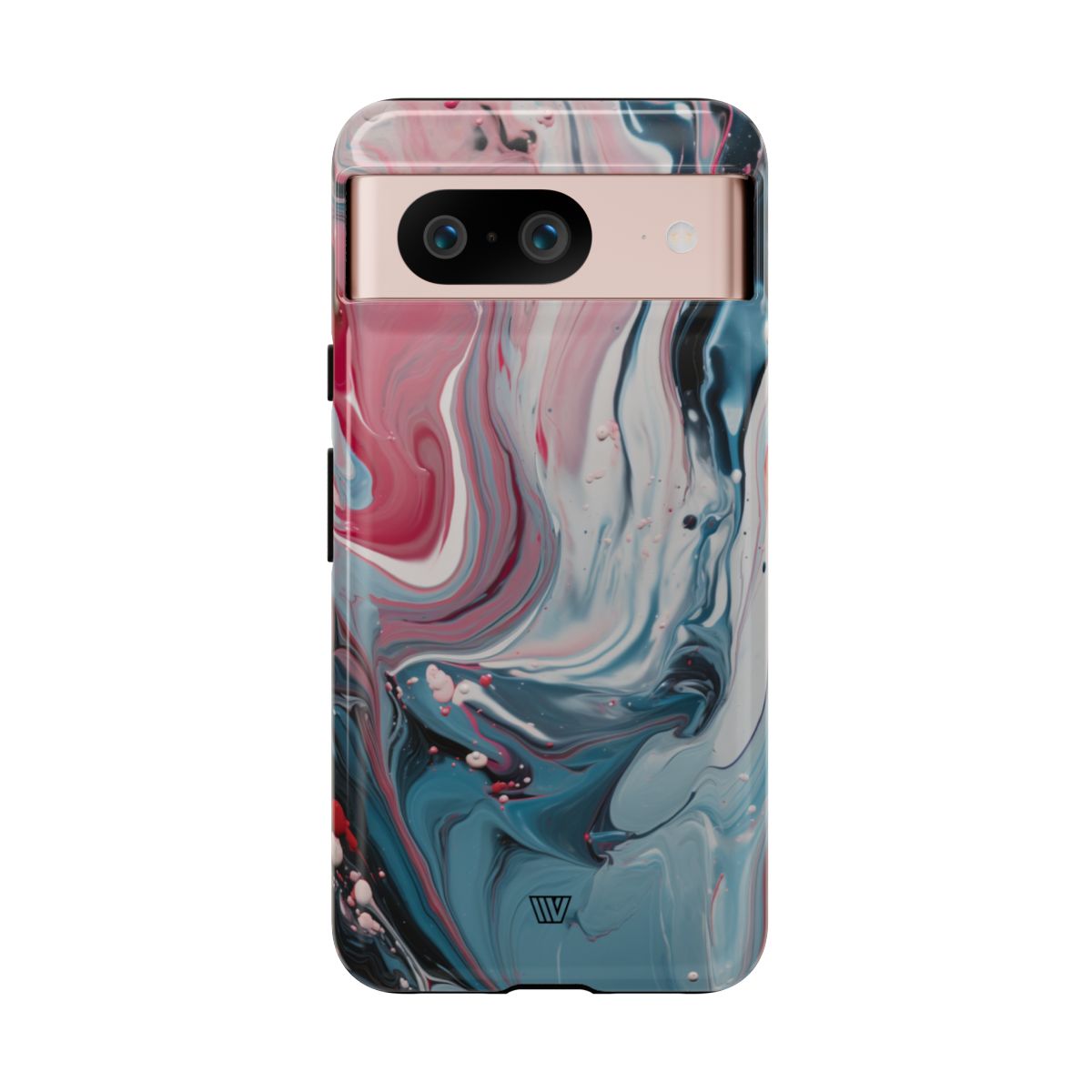 Blue Pastel Swirl Tough Phone Case