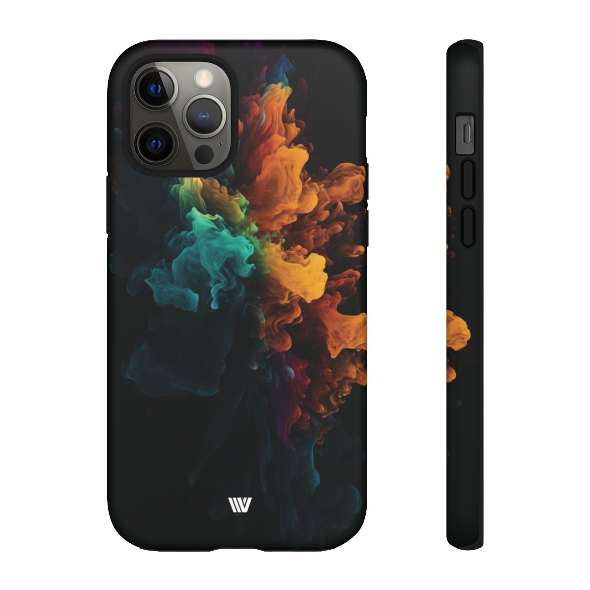 Tough Phone Case Dual-Layer Protection Color Burst