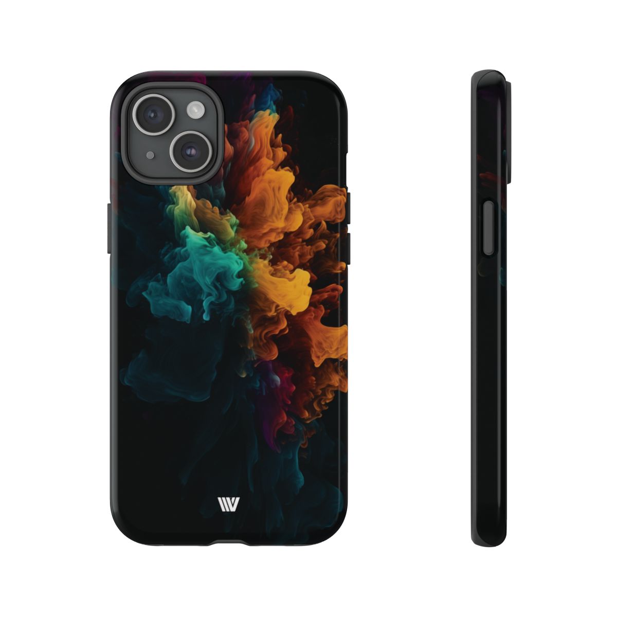 Tough Phone Case Dual-Layer Protection Color Burst