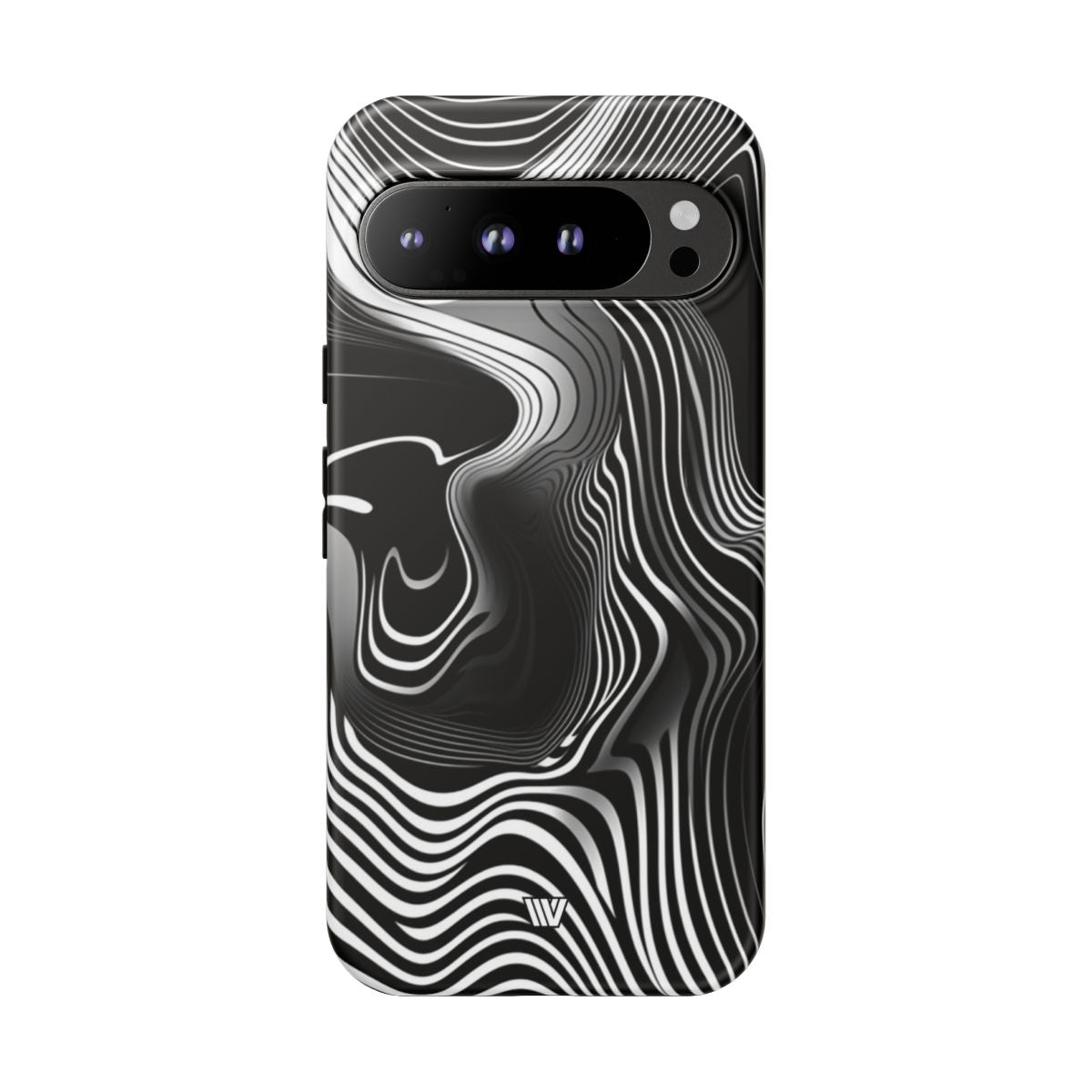 Abstract Zebra Stripes Tough Phone Case