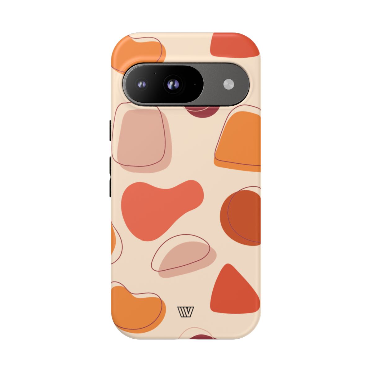 Tough Impact-Resistant Phone Case with Dual Layer WARM SHAPES
