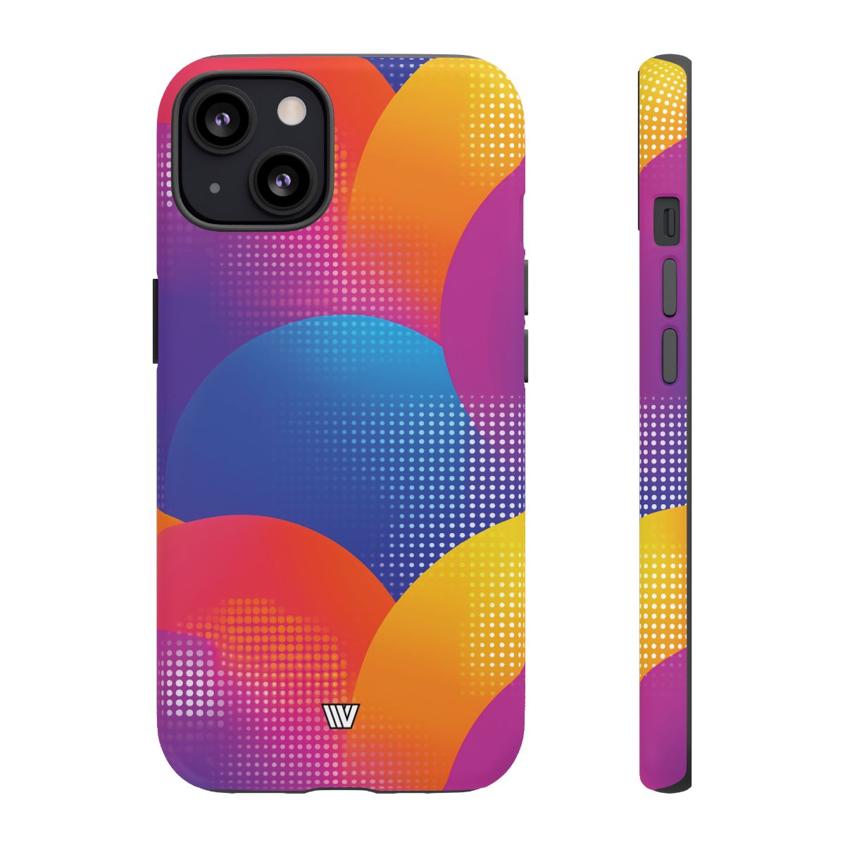 Tough Phone Case Dual-Layer Durable BOLD VIBES