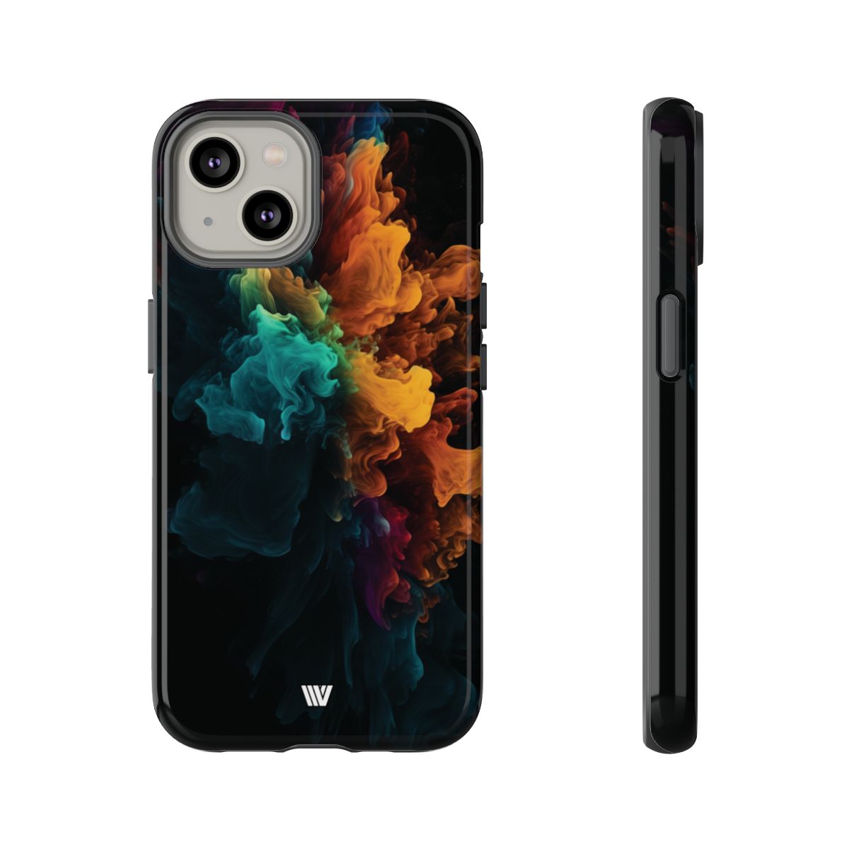 Tough Phone Case Dual-Layer Protection Color Burst