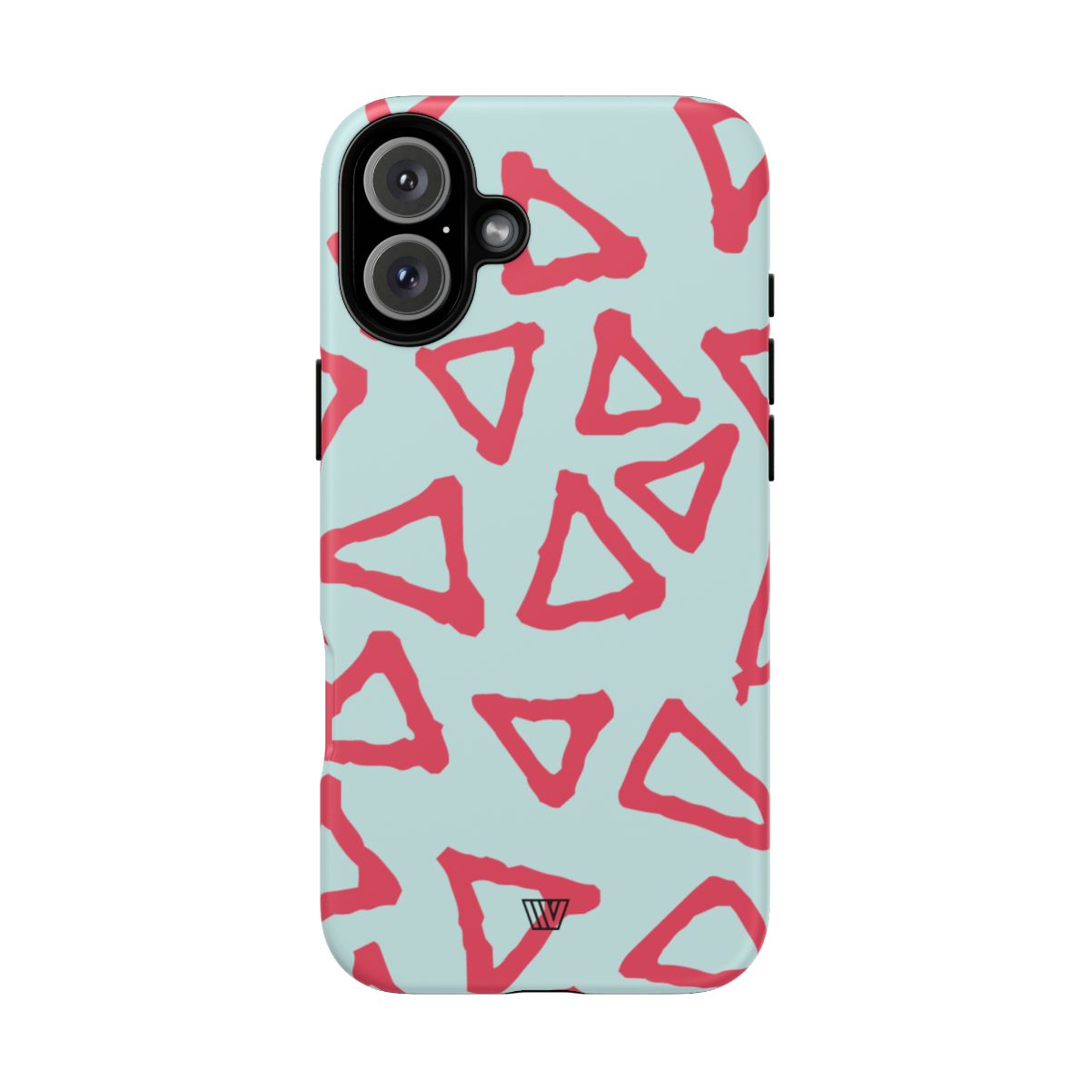 Triangle Doodle Tough Protective Phone Case