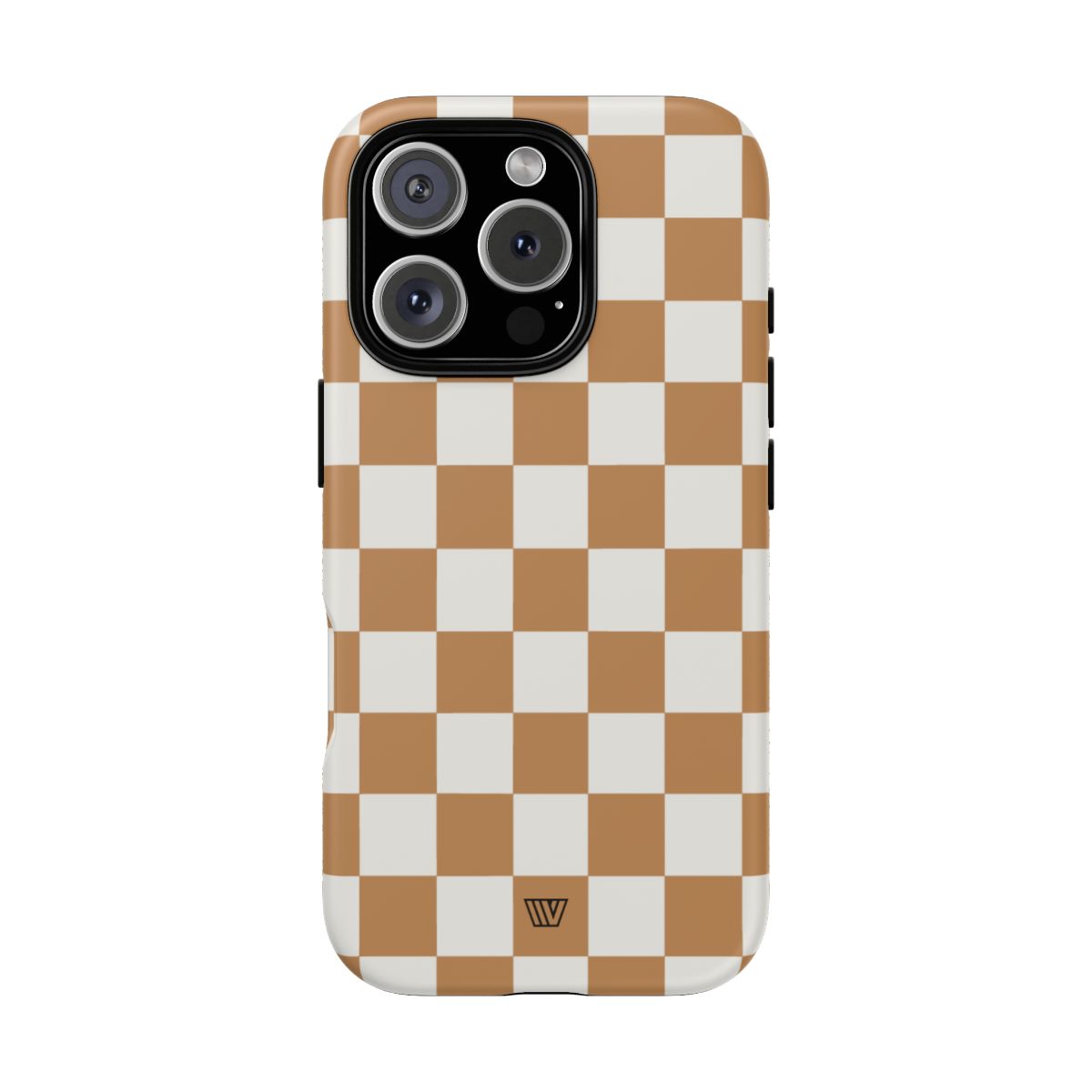 Chestnut Checkerboard Tough Phone Case Trovvve